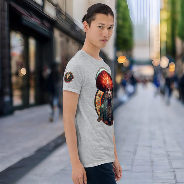 "Amanita Collection T-shirt showcasing Yakut inspired designs"